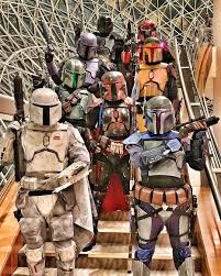 Happy Mandomonday With Members Of Kranak Clan Of Mandalorian Mercs Costume Club Mandalorians Prepare For Batt Star Wars Wallpaper Star Wars 1313 Larp Costume