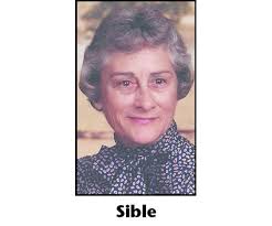 MARCIA SIBLE Obituary (1922