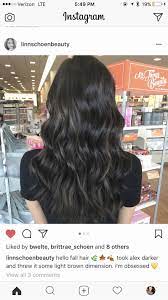 Dark Brown Hair With Ash Brown Balayage Brownombrehair Hair Color Dark Balayage Hair Brown Hair Colors