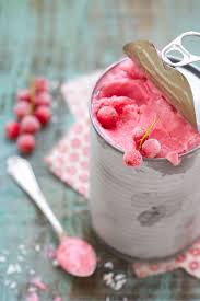 Creme Groseilleis Glace Et Sorbet Creme Glacee Groseille