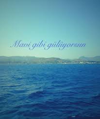 Mavi Gibi Guluyorsun Sozler Anlamlisozler Guzelsozler Manalisozler Ozlusozler Alinti Alintilar Alintidir Alintisozler Mavi Mavi Sozleri Ozlu Sozler