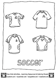 Plus, it's an easy way to celebrate each season or special holidays. Soccer Jersey Coloring Page Coloring Home