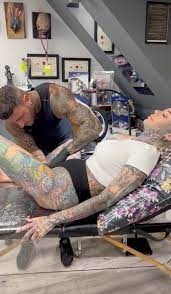 I have the most tattooed privates in the world — it hurts but I'm brave