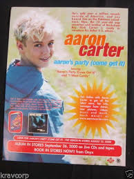 Aaron charles carter (born december 7, 1987) is an american rapper, singer, songwriter, actor, dancer, and record producer. Aron Carter Nick Carter Aaron Carter Book Cover