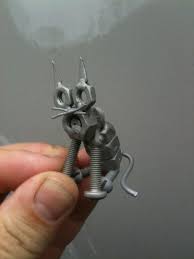 Welded Scrap Cat Welding Art Scrap Metal Art Metal Welding