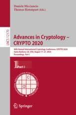 We're listing and highlighting many ways to get free cryptocurrencies like faucets, airdrops, giveaways, etc. Advances In Cryptology Crypto 2020 40th Annual International Cryptology Conference Crypto 2020 Santa Barbara Ca Usa August 17 21 2020 Proceedings Part I Daniele Micciancio Springer