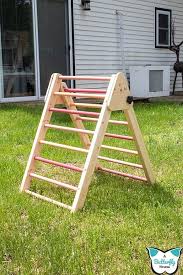 How to build a butterfly house in lumbee? Diy Pikler Triangle Free Plans A Butterfly House