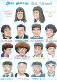 Queen John Deacon Hair History John Deacon Deacon John