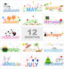 Check spelling or type a new query. Months Of The Year Printable Visual Aid Kidspressmagazine Com Months In A Year Learning English For Kids Classroom Calendar