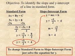Learn with flashcards, games and more — for free. Finding The Slope And Y Intercept