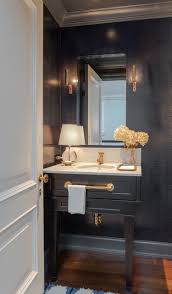Powder rooms, half baths or a wc (basically a sink and a toilet) can be as stylish as they are functional. Interior Design Powder Room Decor Luxury Powder Room Powder Room Vanity