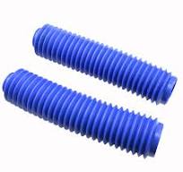 40mm Fork Motorbike Blue Rubber Boot Universal Dust Jacket Cover Dirt Off  Bike