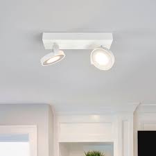 Mithilfe der strahlerköpfe ist eine punktgenaue und angenehme. Philips Clockwork Led Deckenstrahler Weiss 2 Flg Kaufen Lampenwelt De