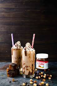 3 Ingredient Nutella Frappuccino Nutella Coffee Slushie The Flavor Bender