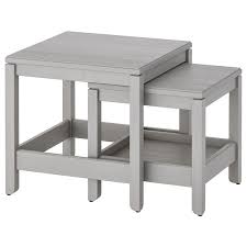 Coffee table cheap_lift top_ottoman_glass_with storage_sets_ikea_modern added 472 new photos to the album best small coffee table reviews & buyer's guide. Havsta Nesting Tables Set Of 2 Gray Ikea
