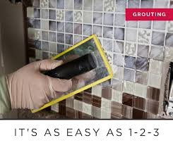 How To Grout A Tile Backsplash Like A Pro Grouting Backsplash Mosaic Backsplash Kitchen Backsplash