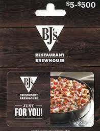 You can select a gift card ranging in price from $25 to $75 or enter a specific amount you'd like to give. Amazon Com Bj S Restaurant Gift Card 25 Gift Cards