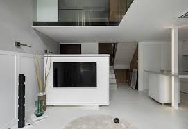 The small porch with a flat. Small 66 Square Meter Mezzanine Apartment By Studio In2 Interiorzine
