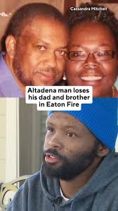 Jordan Mitchell is living through his worst nightmare after losing both his  dad and brother during the Eaton Fire in Altadena., Anthony Mitchell, who  was in a wheelchair, and his son Justin Mitchell, ...