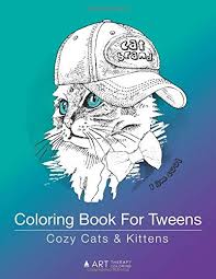 The dog, the cat and the mouse. Coloring Book For Tweens Cozy Cats Kittens Zendoodle Animals For Teens Older Kids Colouring Pages For Boys Girls Ages 8 12 Intricate Relief Mindfulness Relaxing Art Activity Art Therapy