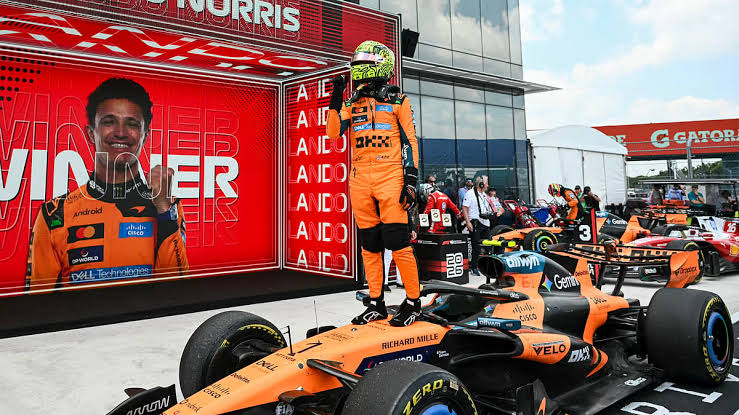Lando Norris wins Miami Sprint 2026: McLaren 1-2 as Mercedes struggles