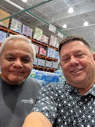 Running into someone at Costco