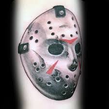 This tutorial shows the sketching and drawing steps from start to finish. 60 Jason Mask Tattoo Designs For Men Friday The 13th Ideas