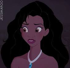 Disney Princess Photo What Tiana S Hair Could Ve Been Black Girl Cartoon Cartoon Profile Pictures Black Girl Magic Art