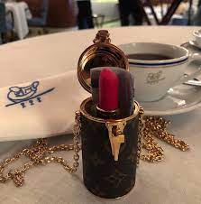 This compact accessory can be worn as a jewelry or to adorn. On Twitter Louis Vuitton Lipstick Case