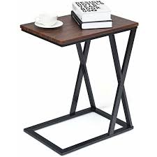 Couchtische sind zumeist kleine, flache tische, die sich in eine sitzlandschaft im wohnzimmer perfekt einfügen. Costway Beistelltisch Metall Couchtisch Klein Laptoptisch Sofatisch Kaffeetisch Betttisch Wohnzimmertisch Anstelltisch Pflegetisch Nachttisch Ablagetisch Balkontisch 0728370804546