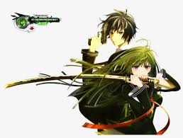 Btw i'm obsessed w tht show.u need to watch it!!! Tendou Kisara Satomi Rentaro Hd Png By Otakurenders Service Anime Black Bullet Render 1024x627 Png Download Pngkit
