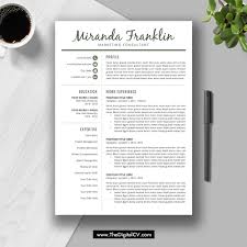 So you've come out of the other side of university with some blurry memories from but don't worry, purplecv professional cv writers are here to help. The Miranda Resume Perfect Resume Template Cover Letter For Anyone Looking For Exciting Job Opportunities Thedigitalcv Com