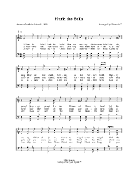 Hark Of The Bells Hark The Bells Hymnary Org