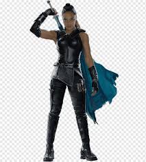 Ragnarok director taika waititi has a very different vision for valkyrie's appearance. Valkyrie Thor Ragnarok Tessa Thompson Costume Cosplay Film Latex Clothing Thor Ragnarok Png Pngwing