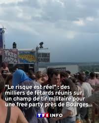 VIDÉO] Des milliers de "teufeurs" se sont réunis près de Bourges pour le  week-end du 1ᵉʳ mai.