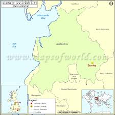 Book cheap flights to burnley: Where Is Burnley Location Of Burnley In England Map