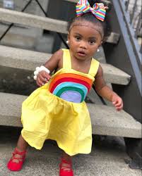Black And Yellow Outfits For Kids Rainbow Dress Yellow Instagram Com Arabellaskids Model Famousgirlxo In 2020 Cute Baby Girl Kids Fashion Baby Cute Little Girls Outfits