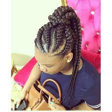 Ponytails Jumbo Braids Jumbo Box Braids Bob Jumbo Box Braids Crochet Jumbo Box Braids Pinterest Jumbo Braided Hairstyles Girls Braids Cool Braid Hairstyles