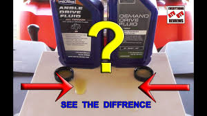 difference in demand drive fluid and angle drive fluid comparision