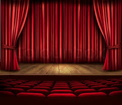 Jcpenney.com has been visited by 100k+ users in the past month A Theater Stage With A Red Curtain Stock Vector Colourbox