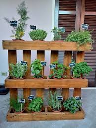 21 Creative Vegetable Garden Ideas And Decorations 49 Herb Garden Pallet Diy Herb Garden Herb Garden Design