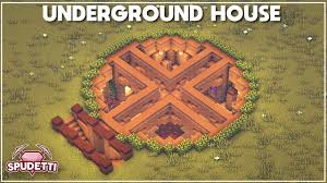 ⛏️ 마인크래프트 야생 건축 강좌 __ 넓은 모던하우스 만들기 minecraft large survival modern house build tutorial (1) tedgaming. Minecraft How To Build An Underground House Easy Tutorial 2020 Youtube