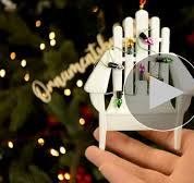 Personalized Beach Christmas Ornaments 2025 - Beach Chair Ornament String  Lights Tangled Christmas Vacation Ornament House Summer Tree Ornaments  Theme ...