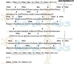 ป กพ นโดย โกว ท เท ยมทนงค ใน คอร ดเพลง เพลง ก ตาร โปร ง คอร ดก ตาร