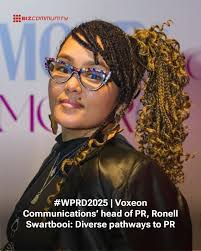 Ronell Swartbooi, head of PR at Voxeon Communications, reflects