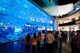 The World S Largest Shopping Mall Dubai With Aquarium And Underwater Zoo Designrulz Dubai Mall Dubai Dubai Aquarium