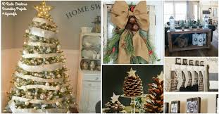 40 Rustic Christmas Decor Ideas You Can Build Yourself Diy Crafts