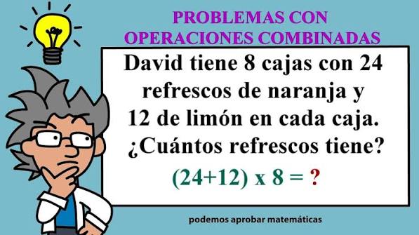 Resolver Problemas con Operaciones Combinadas | ¿Dónde está el error?