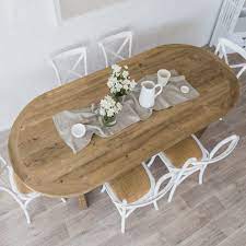 Our jackson hole dark wood rectangle dining table brings in that dark mahogany color and is bigenough to fit the entire family. The Dining Room With The Beach Furniture