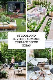 Maybe you would like to learn more about one of these? 56 Cool And Inviting Summer Terrace Decor Ideas Digsdigs